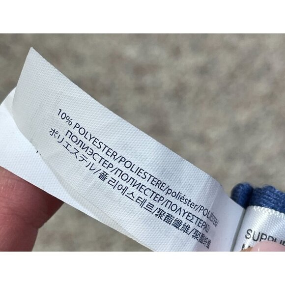 Polo Ralph Lauren Toddler Boy's Belt Stripe Fabric DD Buckle Blue Adjustable 2T - Picture 6 of 6